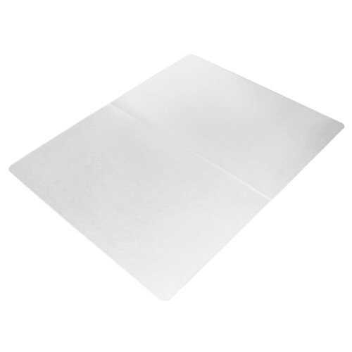 Rent to own Floortex Polypropylene Anti-Slip Foldable Chair Mat for Hard Floors - 46" x 57" - Translucent