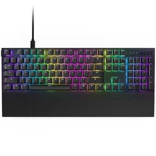 Rent To Own - NZXT - Function 2 - Optical Gaming Keyboard - Black