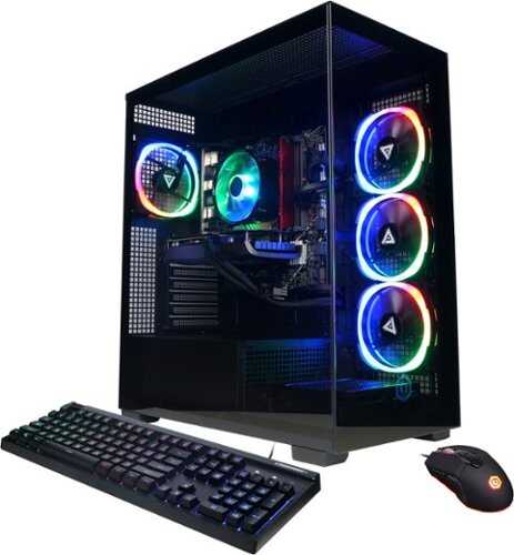 Rent To Own - CyberPowerPC - Gamer Xtreme Gaming Desktop - Intel Core i5-14400F - 16GB Memory - NVIDIA GeForce RTX 4060 8GB - 1TB SSD - Black