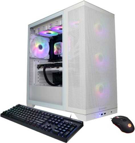 Rent To Own - CyberPowerPC - Gamer Supreme Gaming Desktop - Intel Core i9-14900KF - 64GB Memory - NVIDIA GeForce RTX 4070 Ti SUPER 16GB - 2TB SSD - White