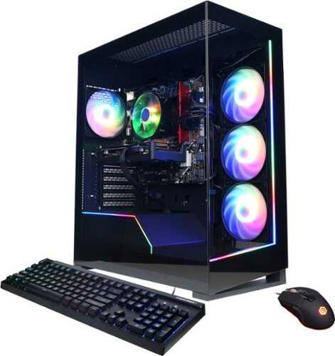 Rent To Own - CyberPowerPC - Gamer Master Gaming Desktop - AMD Ryzen 5 7600 - 16GB Memory - NVIDIA GeForce RTX 4060 8GB - 2TB SSD - Black