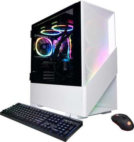Rent To Own - CyberPowerPC - Gamer Supreme Gaming Desktop - AMD Ryzen 7 7800X3D - 32GB Memory - NVIDIA GeForce RTX 4070 SUPER 12GB - 2TB SSD - White