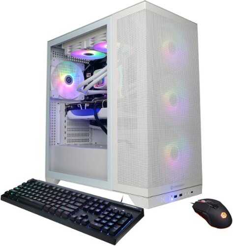 Rent To Own - CyberPowerPC - Gamer Supreme Gaming Desktop - AMD Ryzen 9 7900X - 32GB Memory - NVIDIA GeForce RTX 4080 SUPER 16GB - 2TB SSD - White