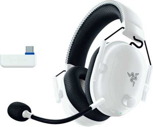 Rent to own Razer - BlackShark V2 Pro Wireless Gaming Headset for PS5 - White
