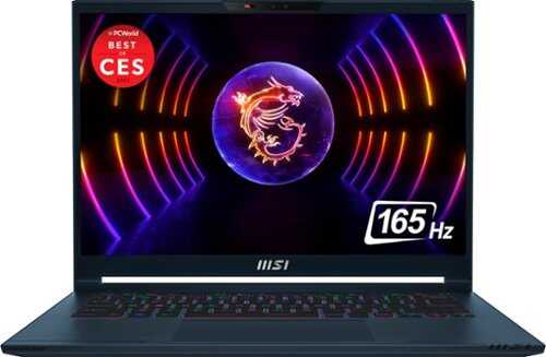 Rent to own MSI - Stealth 14 AI 14" 165Hz FHD+ Ultra Thin Gaming Laptop-Intel Core Ultra7-155H with 16GB Memory-RTX 4060-1TB SSD - Star Blue