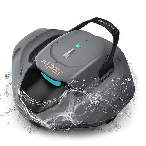 Rent to own Aiper - SG 800B for Above Ground Pools 850sq.ft, 22GPM Suction Power Cordless Robotic - Gray