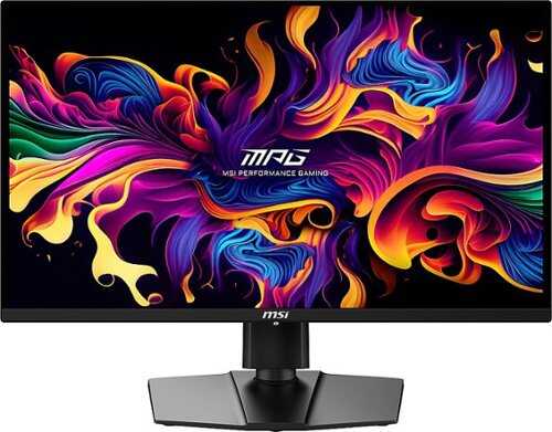 Rent to own MSI - MPG271QRXQDOLED 27" OLED QHD 360Hz 0.03ms FreeSyncPremium Gaming Monitor with HDR400 (DisplayPort, HDMI, USB) - Black