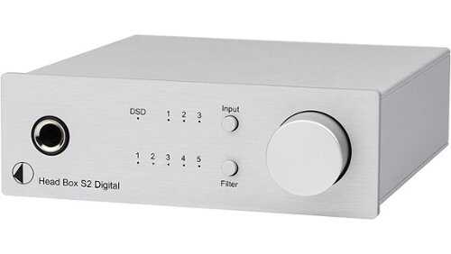 Rent to own Pro-Ject - Head Box S2 Digital Headphone Amp w/ DAC - Silver