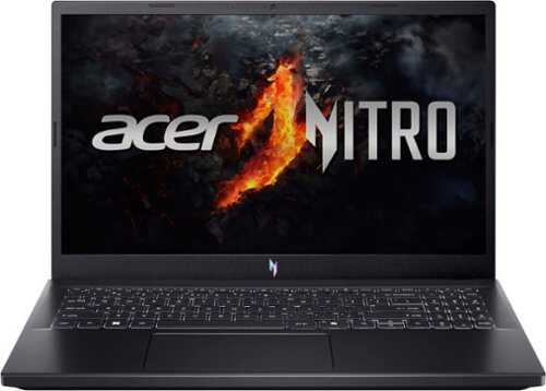 Rent to own Acer - Nitro V ANV15-41-R2Y3 Gaming Laptop– 15.6" Full HD 144Hz – AMD Ryzen 5 7535HS – GeForce RTX 4050 - 16GB DDR5 – 512GB SSD - Obsidian Black