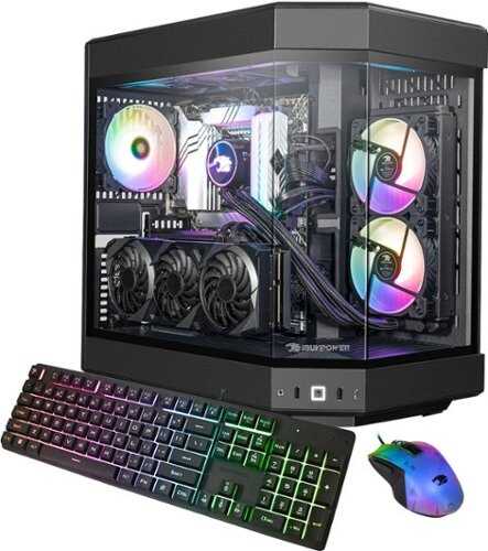 Rent To Own - iBUYPOWER Y60 Black Gaming Desktop PC - AMD Ryzen 9 7900X - GeForce RTX 4070Ti Super 16GB - 32GB DDR5 RAM - 2TB NVMe - Black