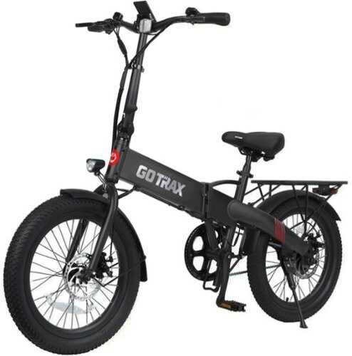 Rent to own GoTrax - Z4 LITE Folding eBike w/ 25 mile Max Operating Range and 20 MPH Max Speed - Black