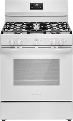 Rent to own Frigidaire 5.1 Cu. Ft Freestanding Gas Range with Quick Boil Burner - White