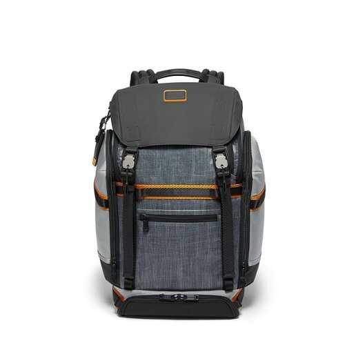 Rent to own TUMI - Alpha Bravo Expedition Flap Backpack - Steel