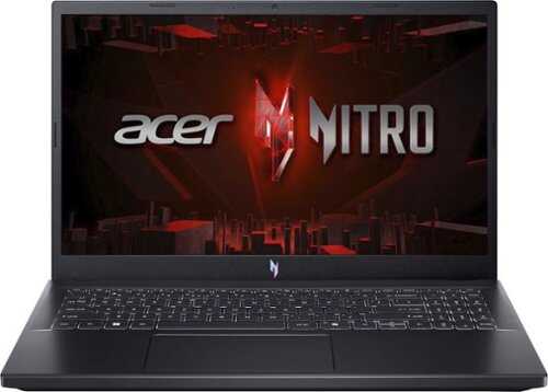 Rent to own Acer - Nitro V ANV15-51-789J 15.6" FHD IPS Laptop -13th Gen Intel Core i7- NVIDIA GeForce RTX 4060-16GB DDR5-512GB SSD - Obsidian Black