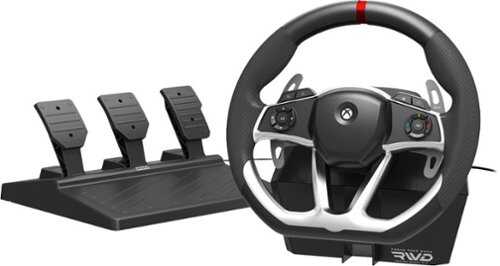 Rent to own HORI Force Feedback Racing Wheel DLX Designed for Xbox Series X|S - Black