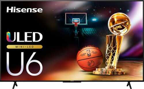Rent to own Hisense - 85" Class U6 Series Mini-LED 4K QLED Google TV