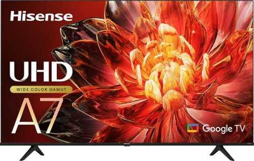 Rent to own Hisense - 50" Class A7 Series LED 4K UHD HDR WCG Google TV
