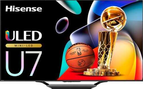 Rent to own Hisense - 55" Class U7 Series Mini-LED 4K QLED Google TV
