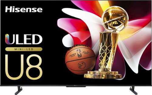 Rent to own Hisense - 55" Class U8 Series Mini-LED 4K QLED Google TV