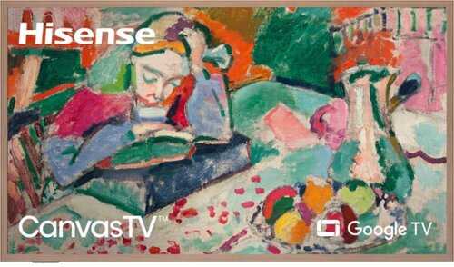 Rent to own Hisense - 65" Class S7 Series CanvasTV 4K QLED Google TV