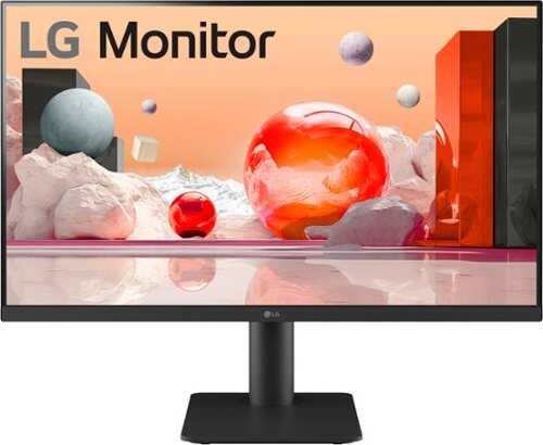 Rent to own LG - 27" LED FHD 100Hz Monitor - Black