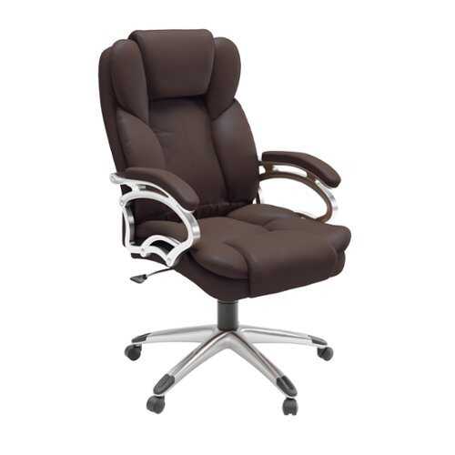 Rent to own CorLiving LOF-498-O Executive Office Chair - Espresso