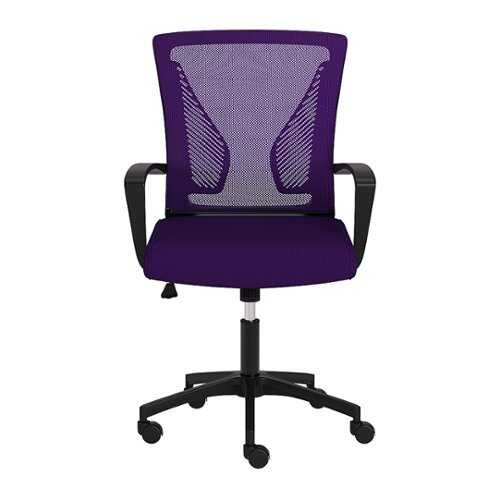 Rent to own CorLiving WHR-318-O Cooper Mesh Office Chair - Purple