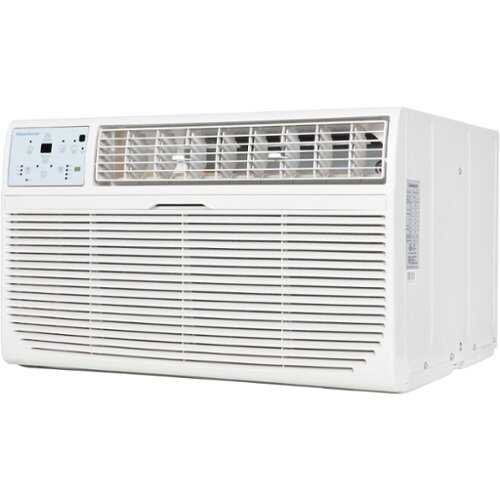 Rent to own Keystone - 14,000 BTU 230V Through-the-Wall Air Conditioner with 10,600 BTU Supplemental Heat Capability - White