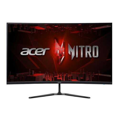Rent To Own - Acer - Nitro ED320Q X2bmiipx 31.5” VA FHD Curved AMD FreeSync Premium Gaming Monitor (1 x DP 1.4, 2 x HDMI 2.0 Ports) - Black