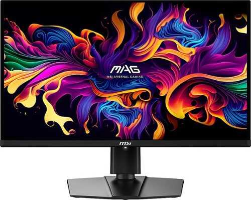 Rent To Own - MSI - MAG271QPXQDOLED 27" OLED QHD 360Hz 0.03ms FreeSyncPremium Gaming Monitor with HDR400 (DisplayPort, HDMI, USB-C) - Black