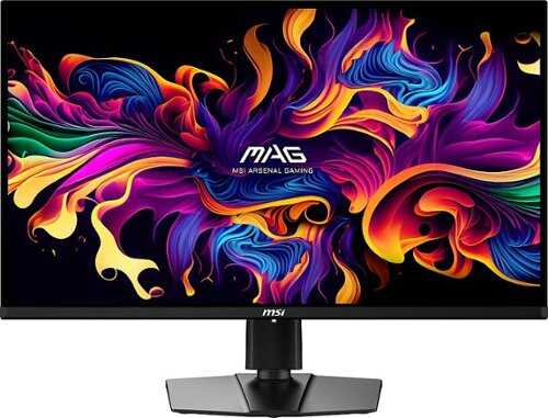 Rent to own MSI - MAG321UPXQDOLED 32" OLED UHD 240Hz 0.03ms FreeSyncPremium Gaming Monitor with HDR400 (DisplayPort, HDMI, USB-C) - Black