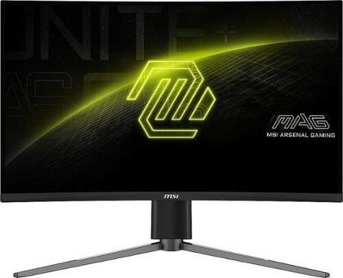 Rent To Own - MSI - MAG27CQ6PF 27" Curved QHD 180Hz 0.5ms Gaming Monitor with HDR ready  (DisplayPort, HDMI, ) - Black