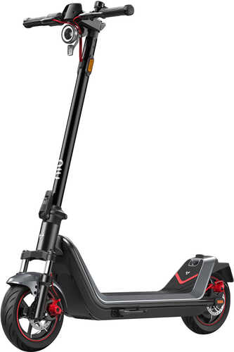 Rent to own NIU - KQi 300X Foldable Electric Kick Scooter W/ 37 mi Max Range & 23.7 mph Max Speed - Space Grey