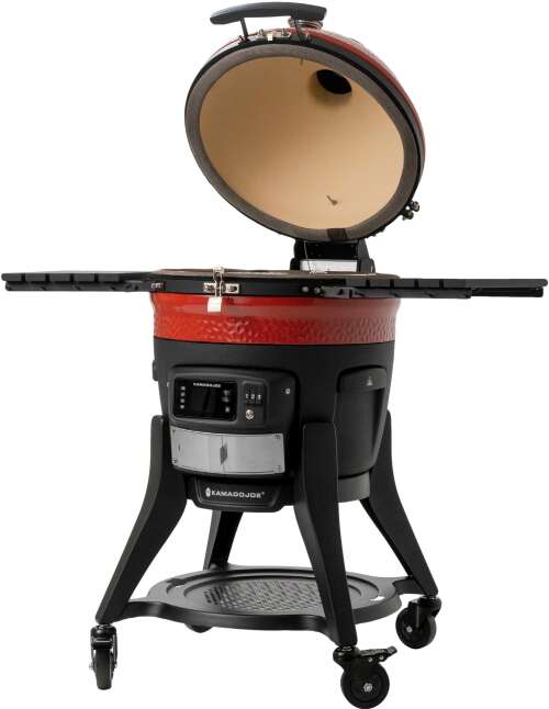 Rent to own Kamado Joe Konnected Joe Charcoal Grill - red