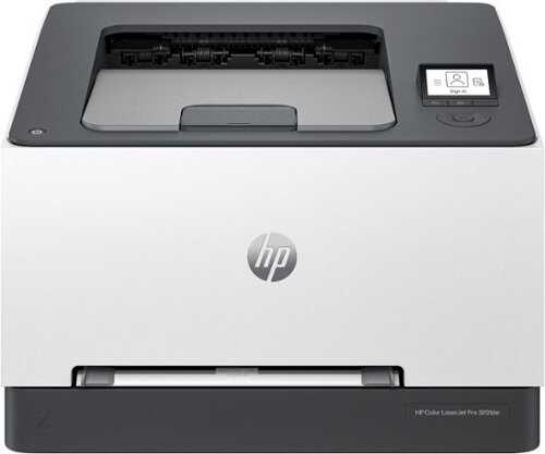 Rent to own HP - LaserJet Pro 3201dw Wireless Color Laser Printer - White & Slate
