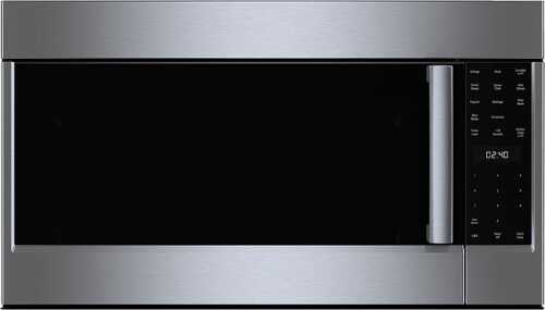 Rent to own Bosch - 300 Series 1.6 Cu. Ft. Over-the-Range Microwave - Stainless Steel