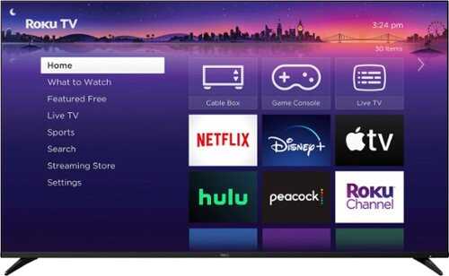 Rent to own Roku - 75" Class Pro Series Mini-LED QLED 4K Smart RokuTV