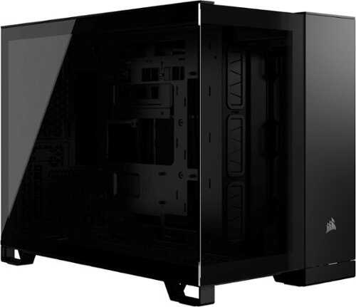 Rent to own CORSAIR - 2500X Micro ATX Mid-Tower Dual Chamber SFF Case - Black