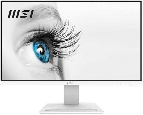 Rent to own MSI - Pro MP243XW 24" FHD 100Hz 1ms Adaptive Sync Monitor ,Built-in Speakers (DisplayPort, HDMI ) - Matte White - Matte White
