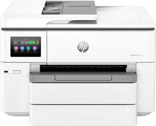 Rent to own HP - OfficeJet Pro 9730e Wireless All-In-One Wide Format Inkjet Printer with 3 Months of Instant Ink Included with HP+ - White