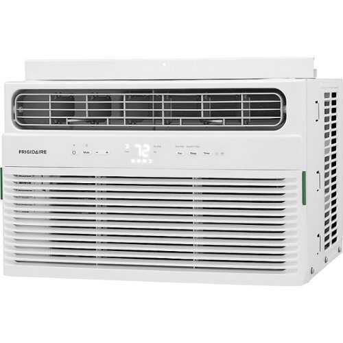 Rent to own Frigidaire - 8,000 BTU Smart Window Air Conditioner with Wi-Fi and Remote in White - White