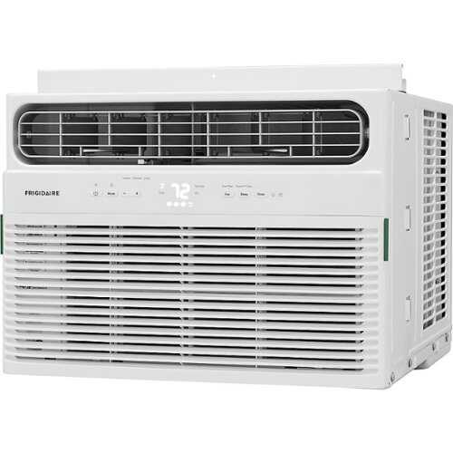 Rent to own Frigidaire - 12,000 BTU Smart Window Air Conditioner with Wi-Fi and Remote in White - White