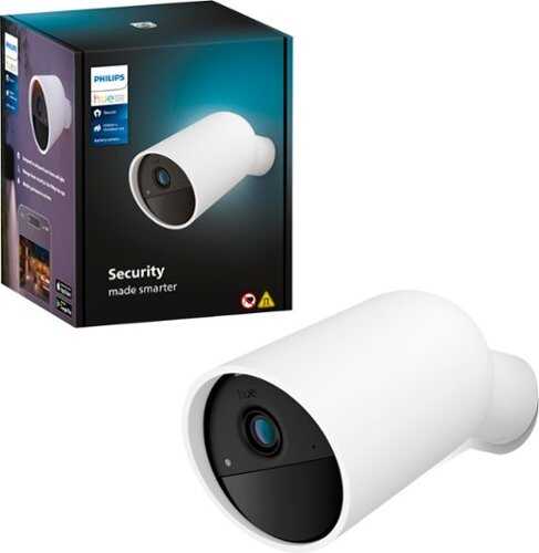Rent to own Philips Hue Battery Security Camera - White