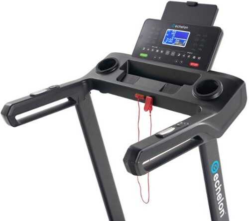 Rent to own Echelon - Stride 30 Sport Smart Foldable Exercise Treadmill with Cushioned Deck - Black