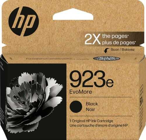Rent to own HP - 923e EvoMore Ink Cartridge - Black
