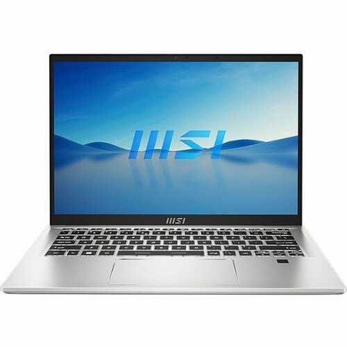 Rent to own MSI - Prestige 14 H B12U 14" Laptop - Intel Core i7 with 32GB Memory - 1 TB SSD - Urban Silver, Silver