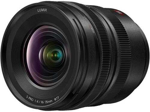 Rent To Own - Panasonic - LUMIX S Pro 16-35mm F4 Interchangeable L-Mount Compatible for LUMIX S Series Cameras - Black
