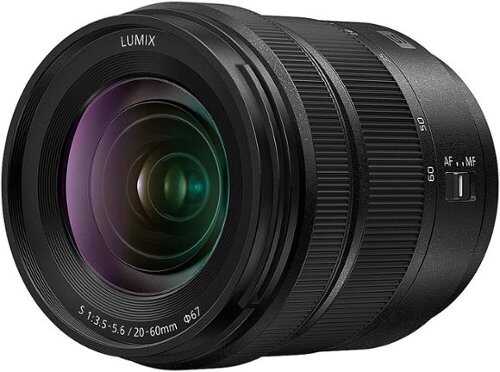 Rent To Own - Panasonic - LUMIX S 20-60mm F3.5-5.6 Interchangeable Lens L-Mount Compatible for LUMIX S Series Cameras - Black
