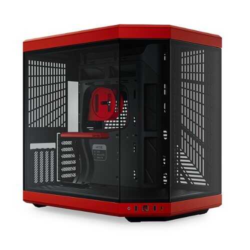 Rent to own HYTE Y70 ATX Mid-Tower Case - Black/Red