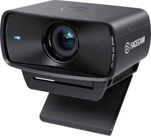 Rent to own Elgato - Facecam MK.2 Full HD 1080p60 Webcam for Video Conferencing, Gaming, and Streaming - Black